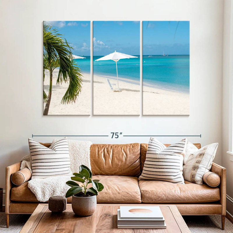 Brise de mer tropicale Gillard, H 42 po x l 65 po