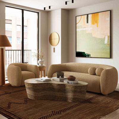 Judy Boucle Living Set
