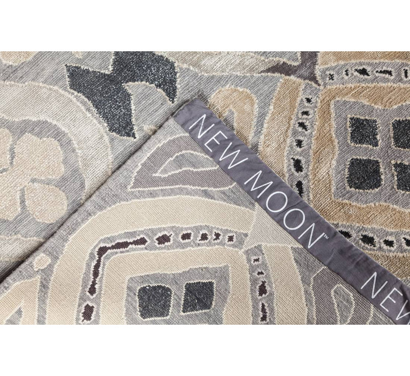 Bali Geometric Area Rug, Runner 3' x 12'