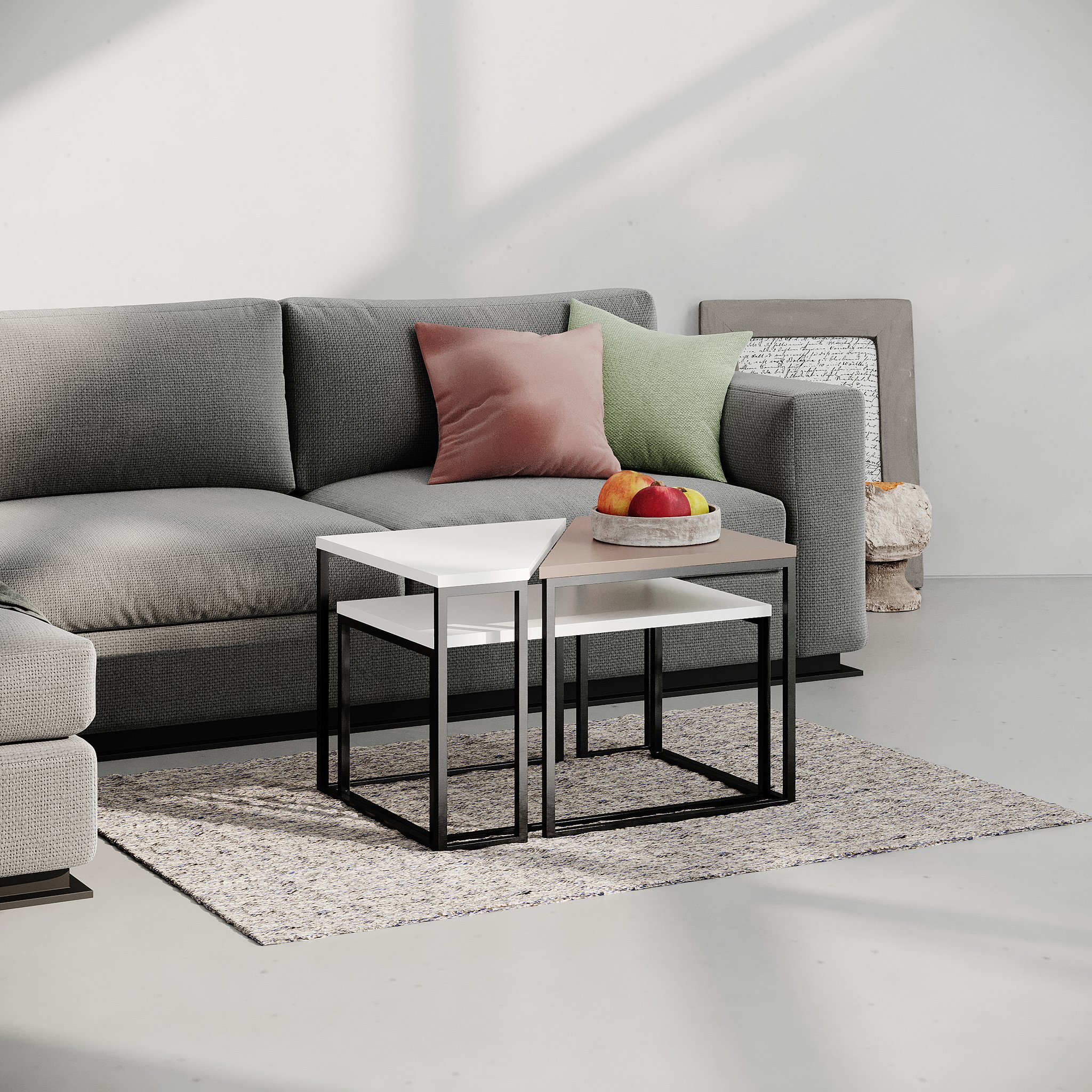 Latitude Run® Lotus Nesting Coffee Table & Reviews - Wayfair Canada