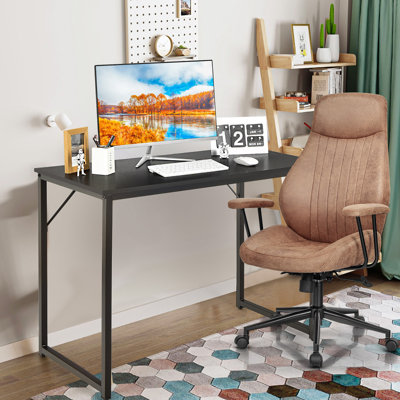 Metal Base Computer Desk