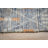 Chic Marrakech Blue Hand-Knotted Wool Contemporary Transitional Area Rug