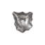 Cast Onyx Wall Bowl, Silver, LG