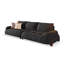 Canapé modulaire en chenille noir-1612175040-1612175044