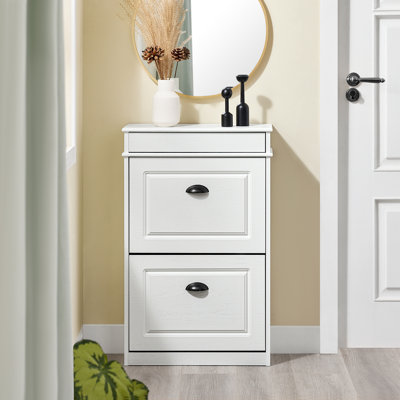 Moriah 8 Pair Flip Down Shoe Storage