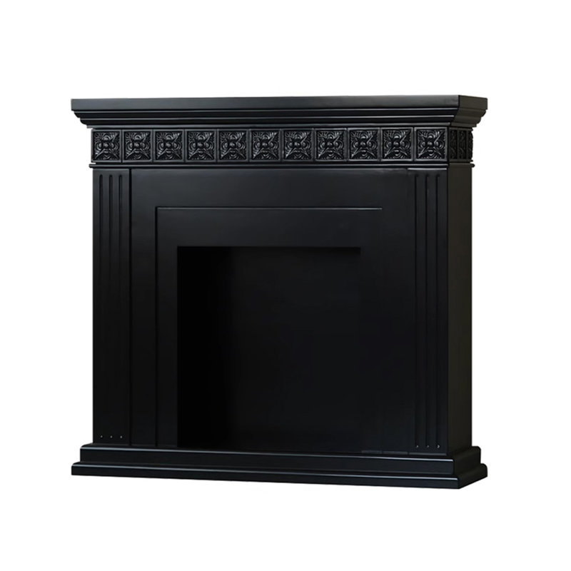 Armoire décorative américaine rétro, H 41,34 po x l 39,37 po x P 12,6 po