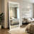 Full Body Mirror, LED Full-Length Mirror - Floor Standing And Wall Mounted Vanity Mirror With Adjustable Light-1669939118