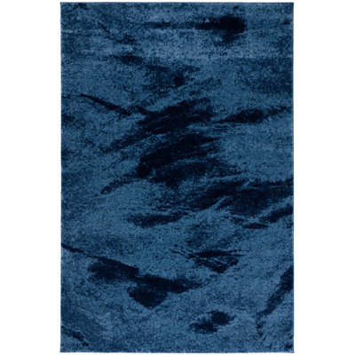 Juno  Abstract Blue Area Rug