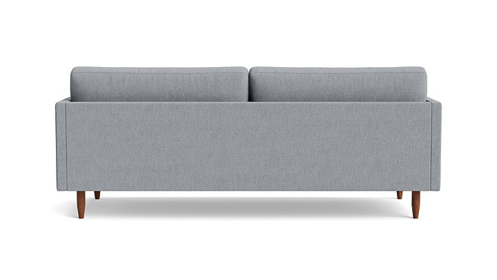 Skinny Fat Sofa ("85"), Performance Weave - Zinc