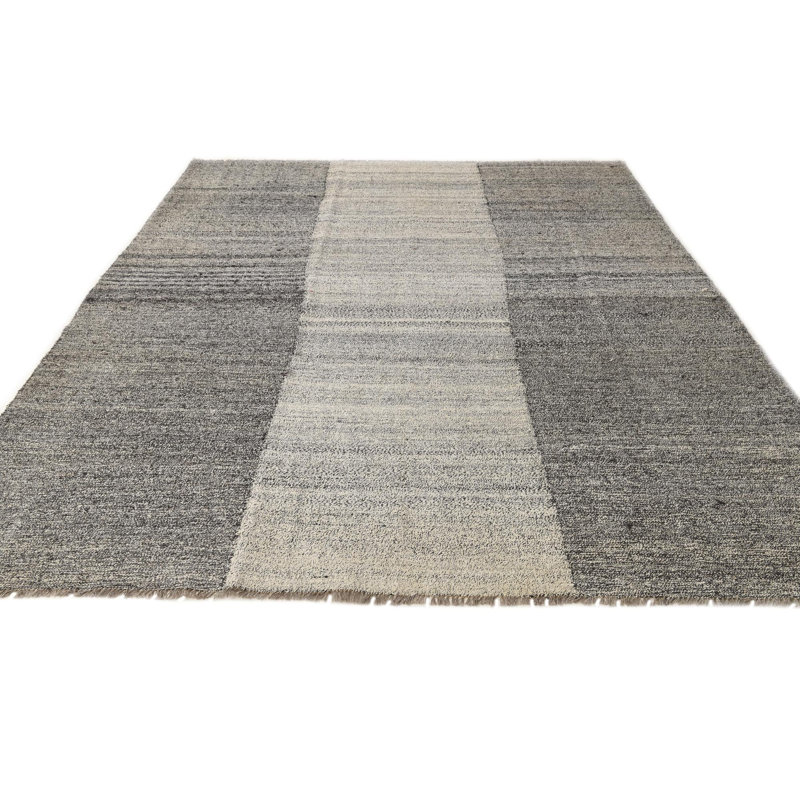 Orta Black and White Rug