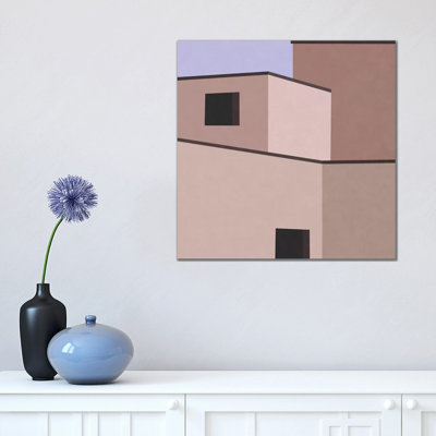The Desert House 1 Piece Wrapped Canvas Wall Art