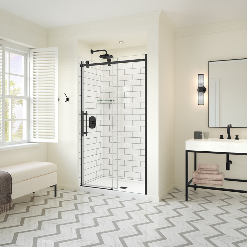 Ensemble de mur de douche en alcôve trois pièces Utile 4832, H 80 po x l 47,75 po x P 31,88 po