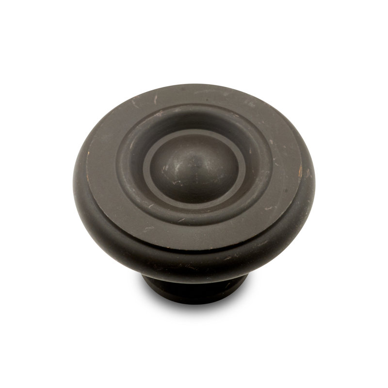 CK Series 1 1/2" Diameter Mushroom Knob, Oil Rubbed Bronze, Large