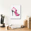«Glitz and Glam V2 Pink» par Mercedes Lopez, art mural sur toile Charro-1927207063