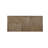 90" W Rustic Dining Table, Light Oak/Beige