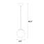 Hedgar Glass Globe Chandelier