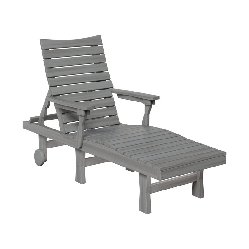 Chaise longue Berlin Gardens Bristol, Bois flottant gris