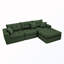 Canapé modulaire en L convertible-166363617