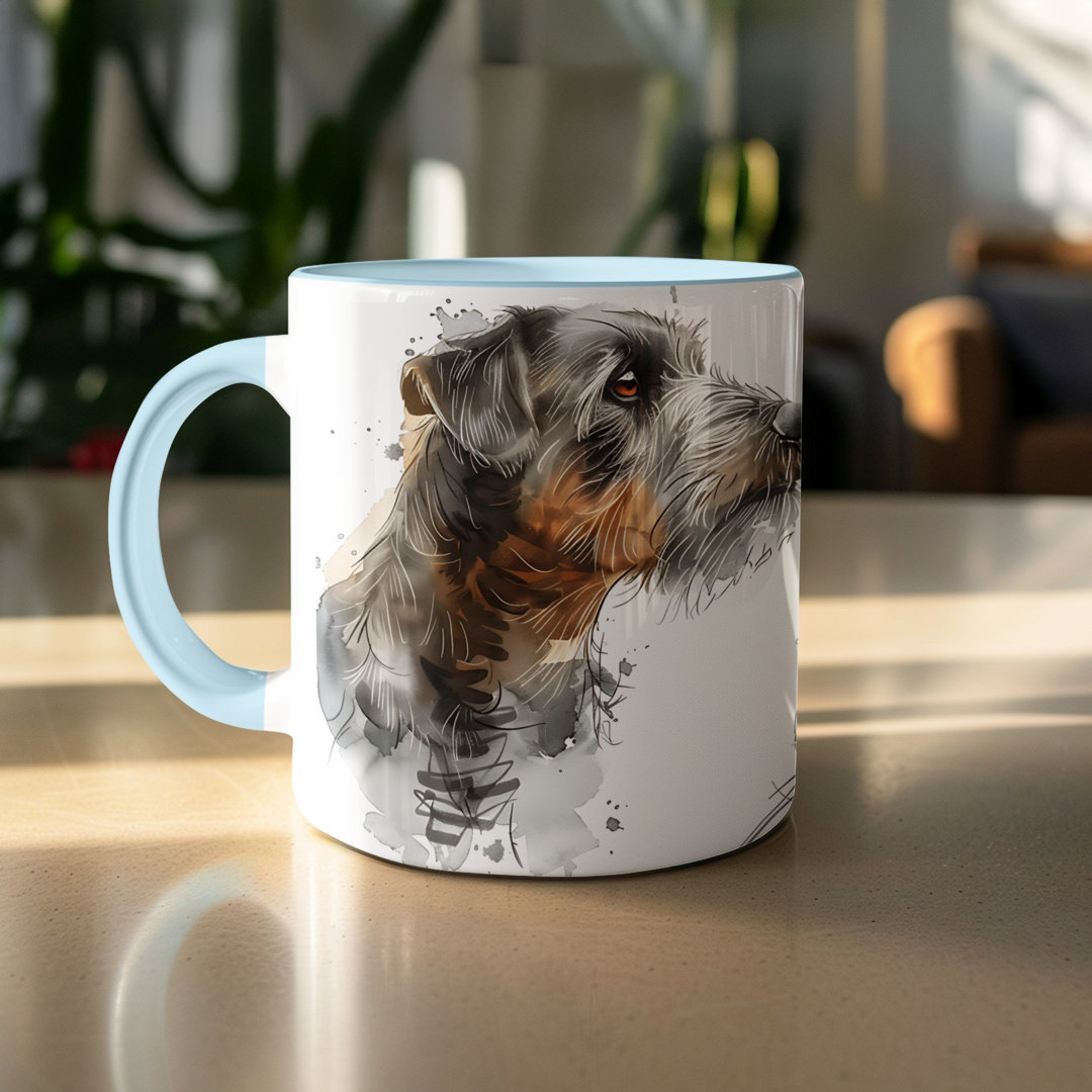 Watercolor Jack Russell Terrier Art 11oz Coffee Mug