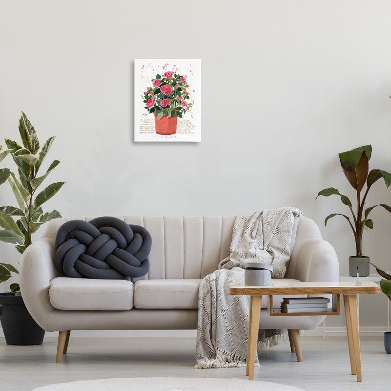 «Mini Roses Bouquet», art mural par Nancy Overton, H 20 po x l 16 po