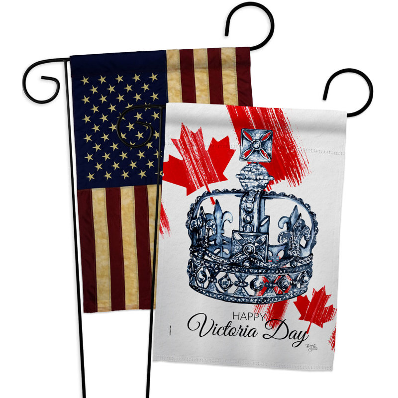 Ensemble de drapeaux de jardin Celebration of the Queen
