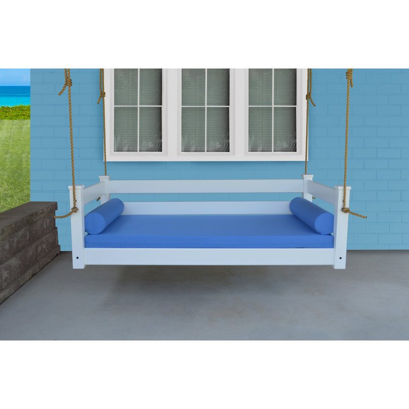 Devell Hanging Daybed, Twin, White