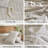 LIFETOWN Striped Duvet Cover Set 100% Washed Cotton Linen Like Bedding Set-114395751-114395754