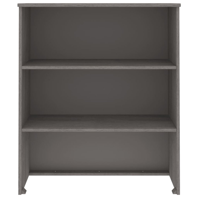 Hagensee 85cm Solid Wood Sideboard, Light Grey