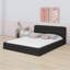 Lit plateforme en tissu d'ameublement-1003659356