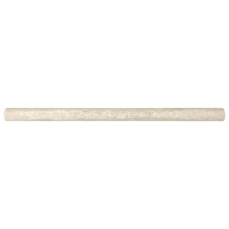 Ivoire 12 po x 0,75 po Travertin