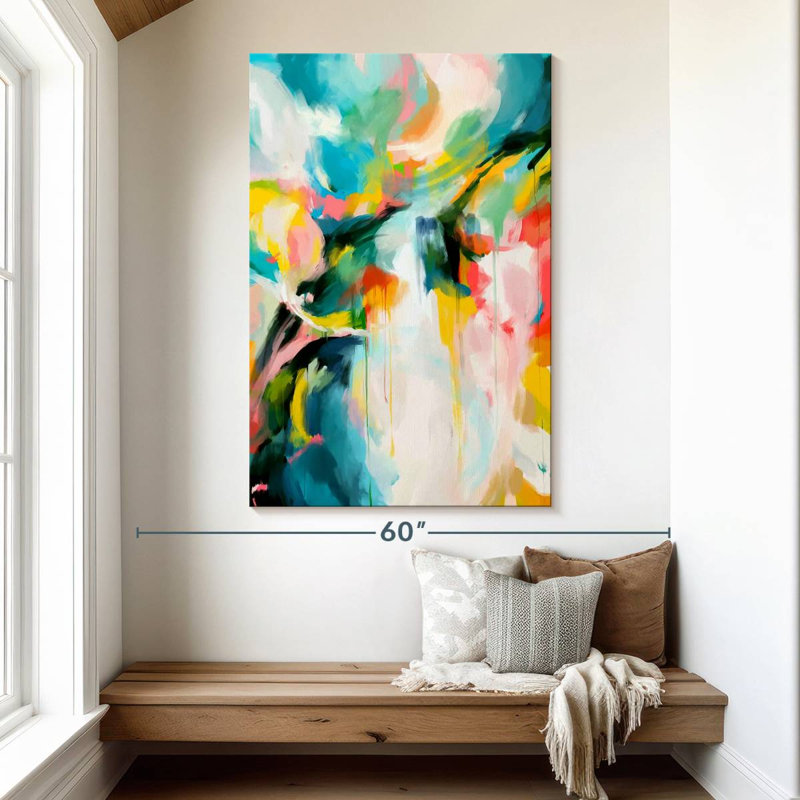 Avery Dynamic Swirls IV, 51" H x 34" W