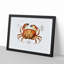Crab by Albert I - Picture Frame Painting Print-55510360-55510359