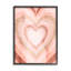 Motif rétro kaléidoscopique à cœur rose rétro-66835333-66835328