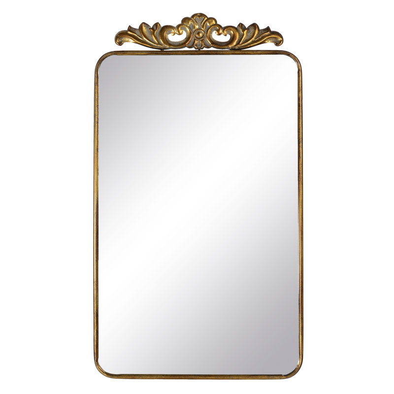 Marydel Metal Rectangle Wall Mirror