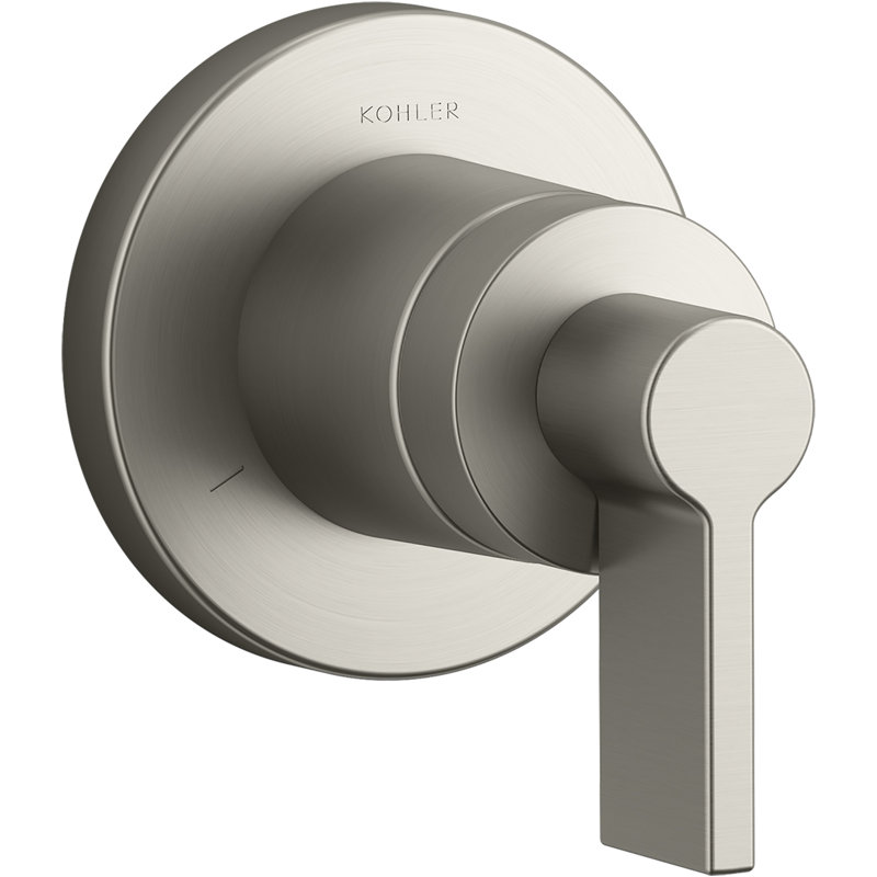 Garniture de valve de transfert avec poignée levier Composants ™, Vibrant Brushed Nickel
