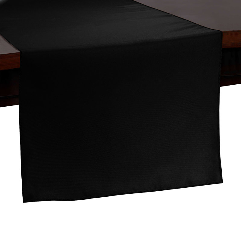 Eider & Ivory™ - Basic Polyester1, 1, 54" x 14", Black