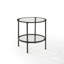 Table de bout en verre avec rangement Eiffe-211483047