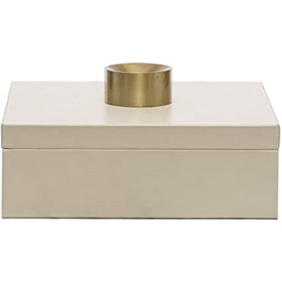 Boîte à bijoux en cuir - solution de rangement élégante