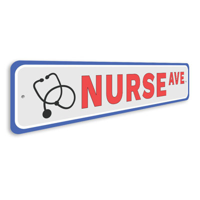 Nurse Street Aluminum Sign