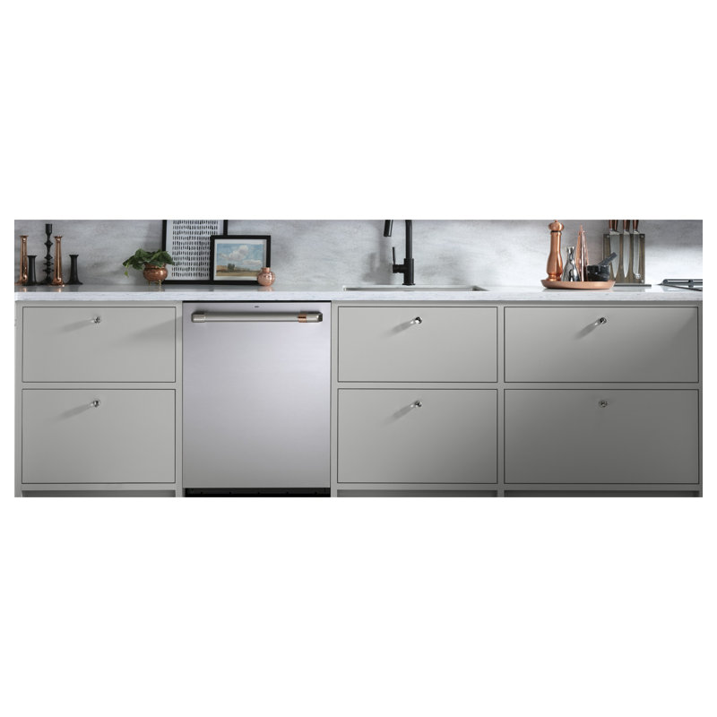 Interior 24" 45 dBA Built-in Fully Integrated Dishwasher, Stainless Steel