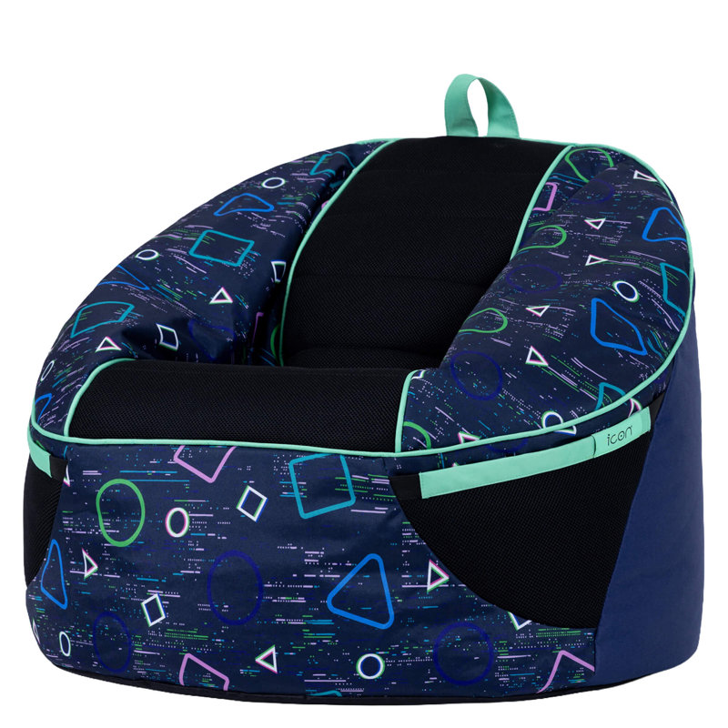 Alpha Kids Gaming Bean Bag Childrens Beanbag, Navy