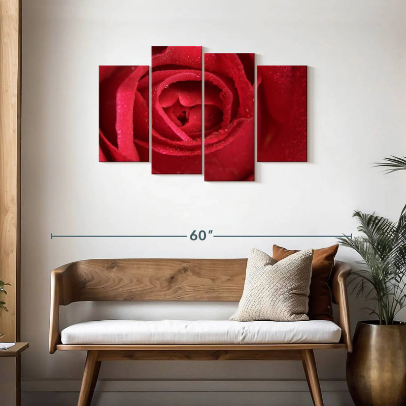 Blossoming Red Rose