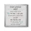 Lather Rinse Rules - Reproduction d'art textuel sur toile encadrée-350687177-350687170