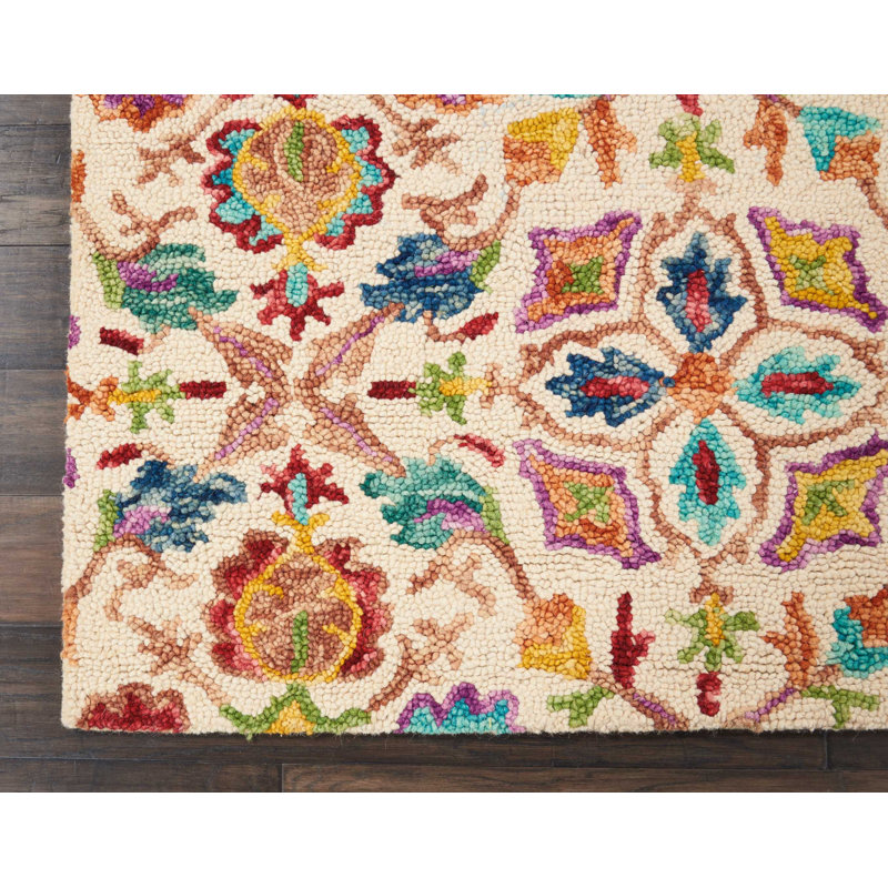Tapis ivoire, Rectangle 6 pi 6 po x 9 pi 6 po