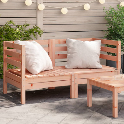 Fynn 63.5cm Wide Wood Patio Sectional