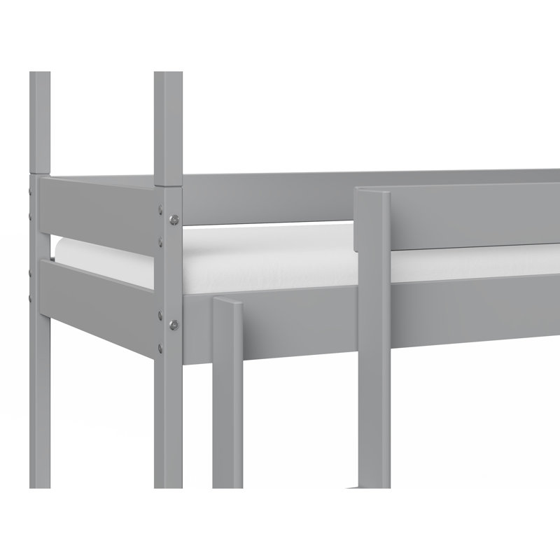 Kansas 90 X 190cm Bunk Bed, Grey