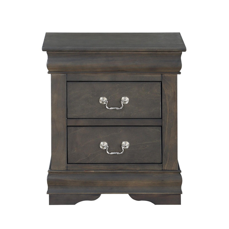 Table de chevet, Gris foncé