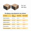 20 carreaux de terrasse à emboîtement à carreaux, 12 po x 12 po, plancher de bois franc d'acacia jaune carré pour patio, terrasse, bord de piscine