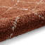 Pechler area rug Machine Woven Rust-689127361