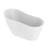 54" X 28" Freestanding Soaking Acrylic Bathtub-89293982